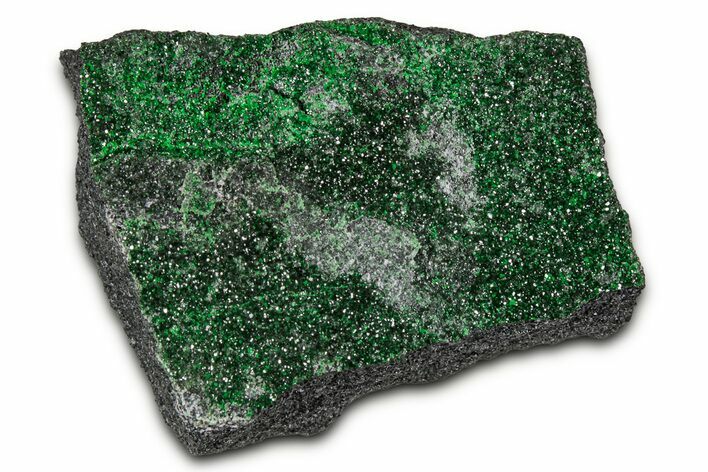 Sparkling Green Uvarovite Garnets - Russia #336501